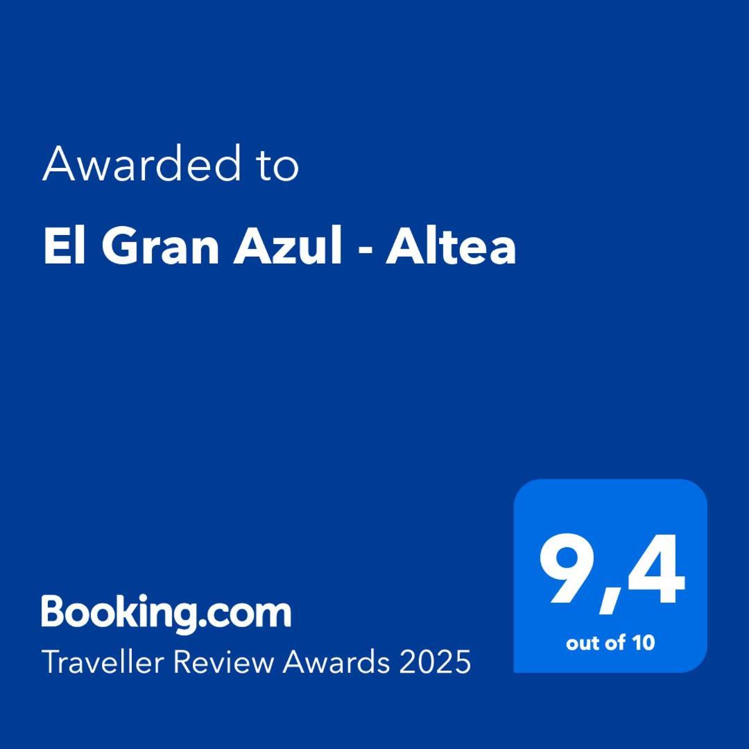 El Gran Azul - Altea Apartment ภายนอก รูปภาพ